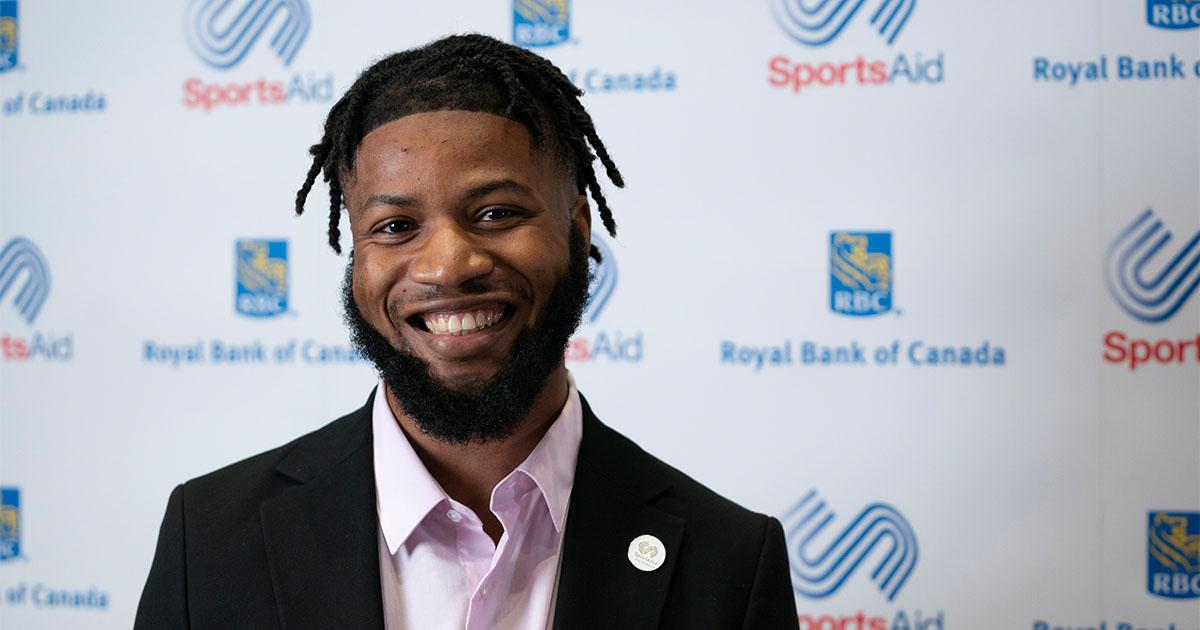Emmanuel at SportsAid One-to-Watch event